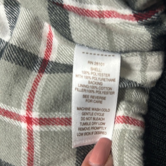 Max Rave Black Puffer Vest w/ Faux Fur Hood Sz M - Picture 9 of 10